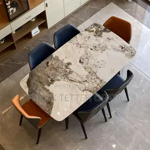 6 Seater Marble Dinning Table