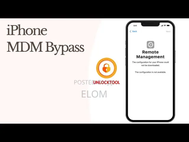 iPhone MDM Bypass