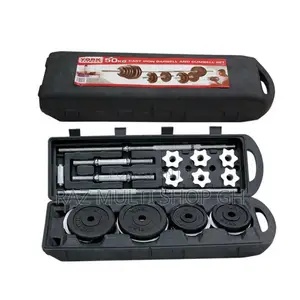 50kg Cast Iron Barbell and Dumbbell Set