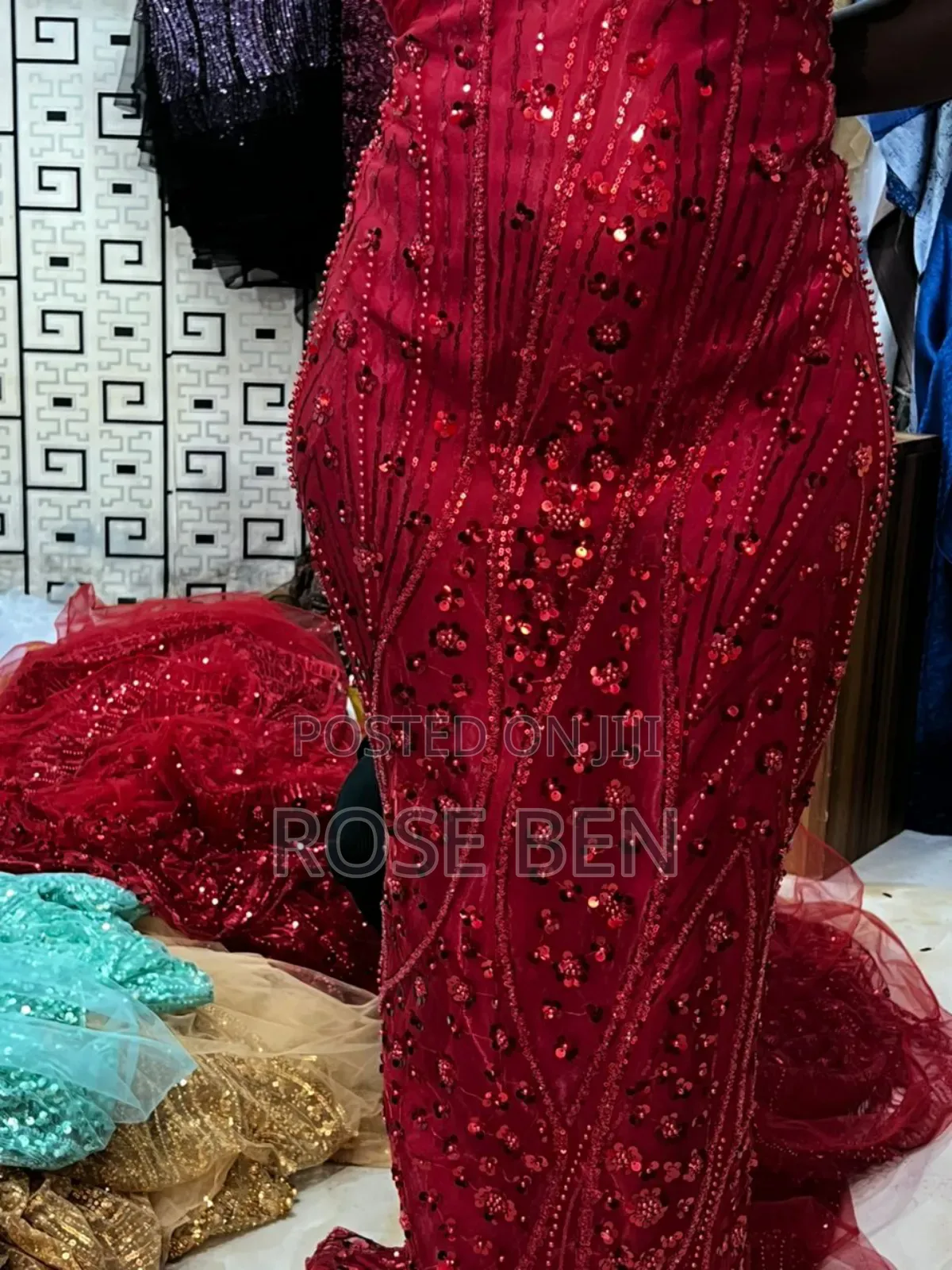 Luxury Beaded Lace