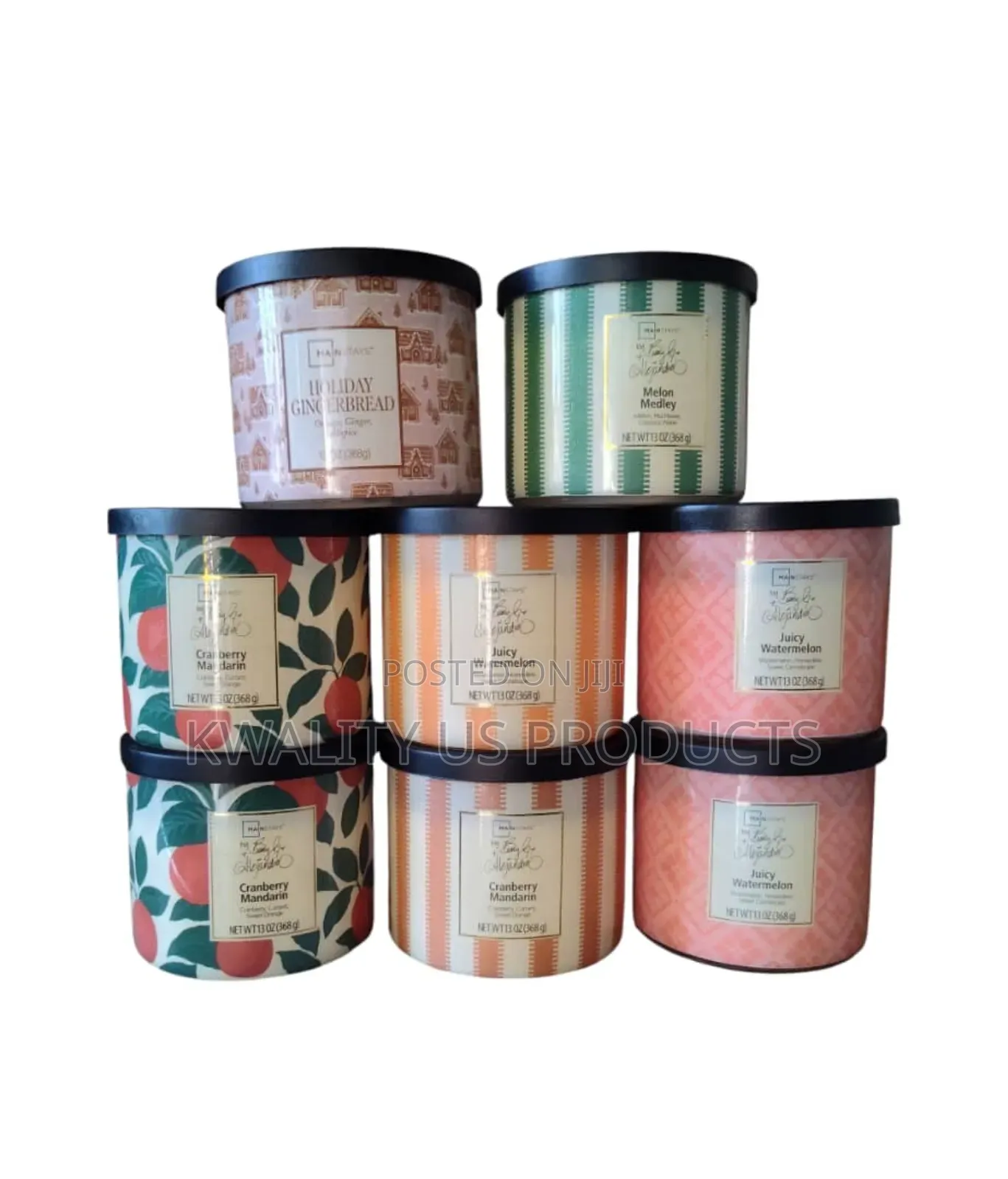 Mainstay's 3-Wick Scented Candles - 368 Grams