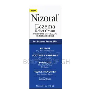 Nizoral Eczema Relief Cream, Relieves Dry Itchy Irritated Skin