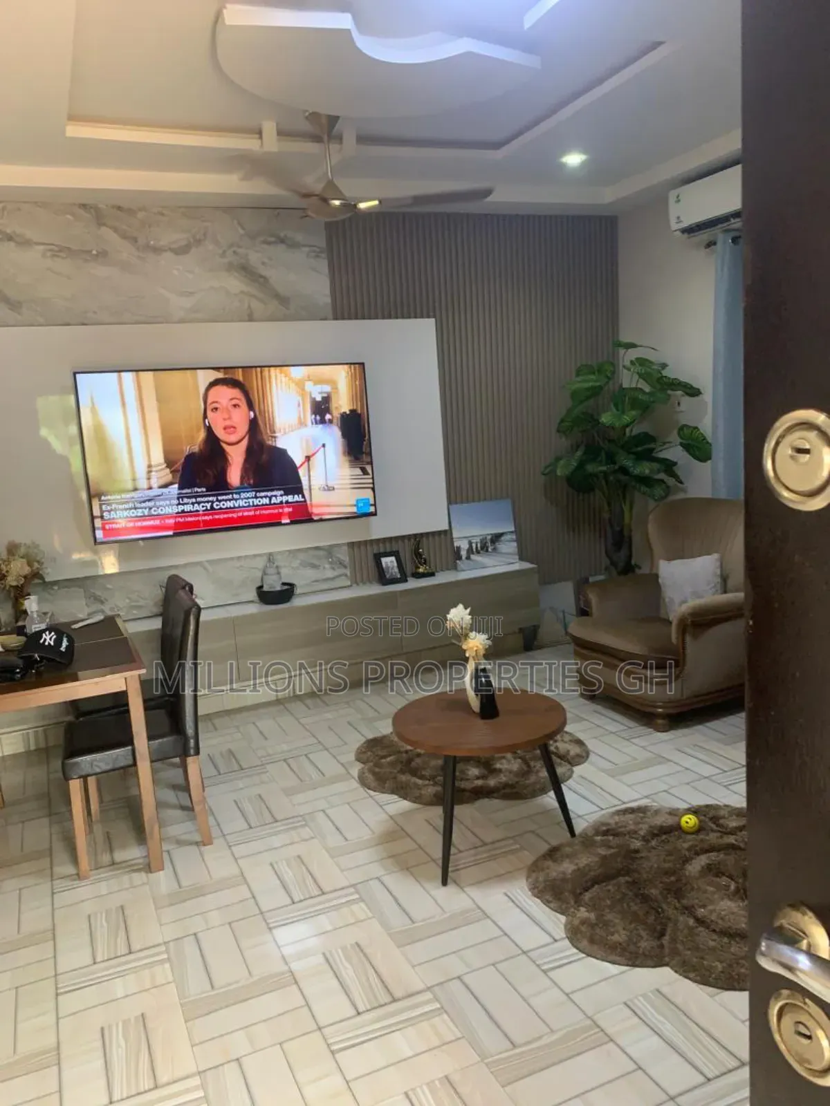Furnished 3bdrm House in Millions Properties, Ofankor for sale