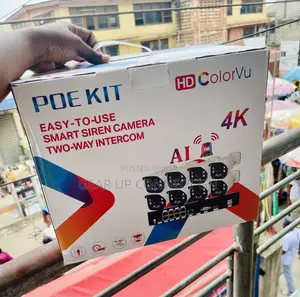 Ai 8 Channels CCTV Camera (500gb)