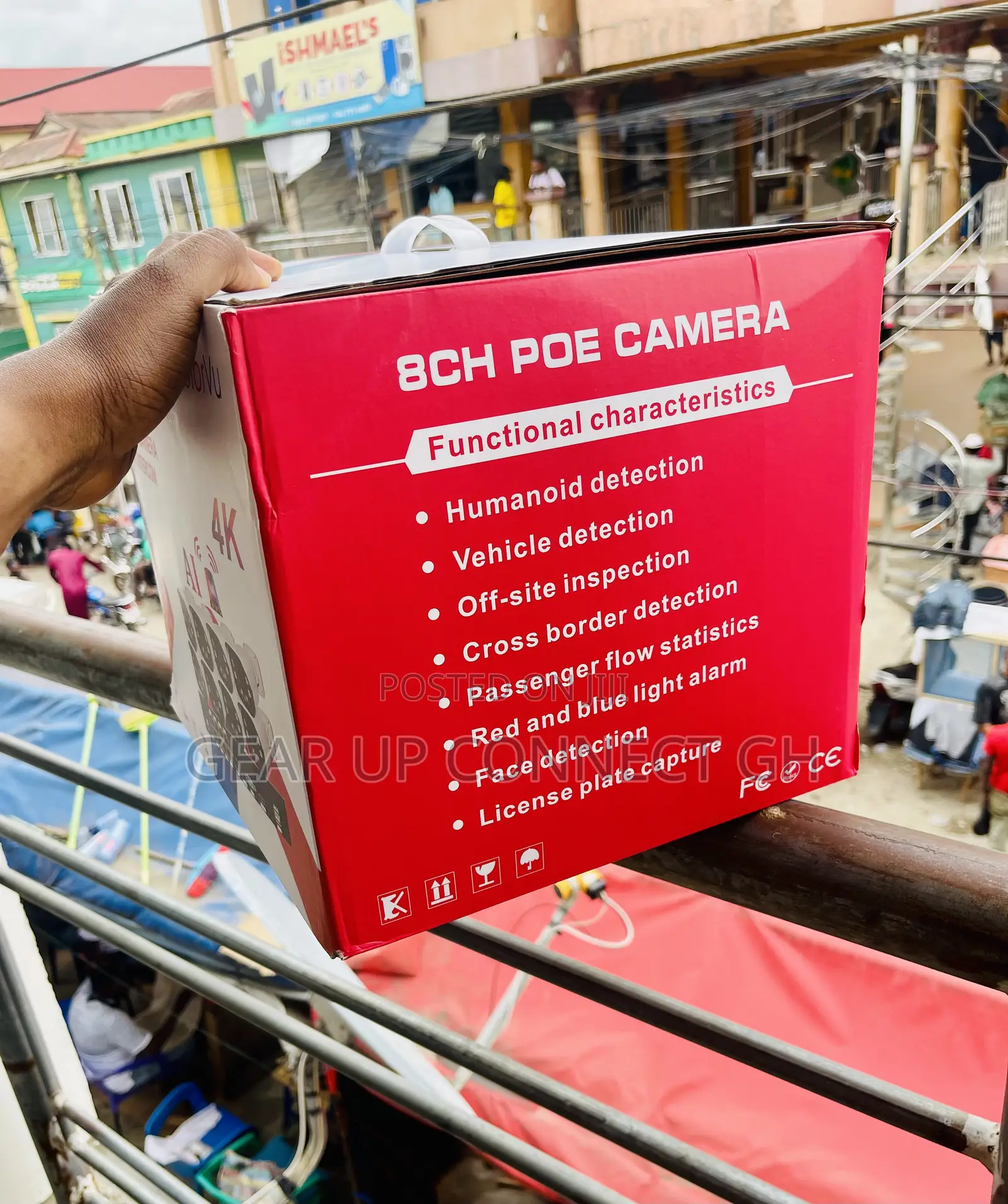 Ai 8 Channels CCTV Camera (500gb)