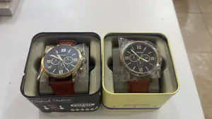 Fossil Flynn Chronograph Brown Leather Watch Bq2261