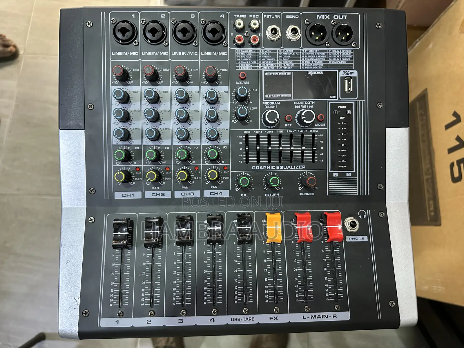 Yamaha Kv40 4 Channels Powered Mixer Available