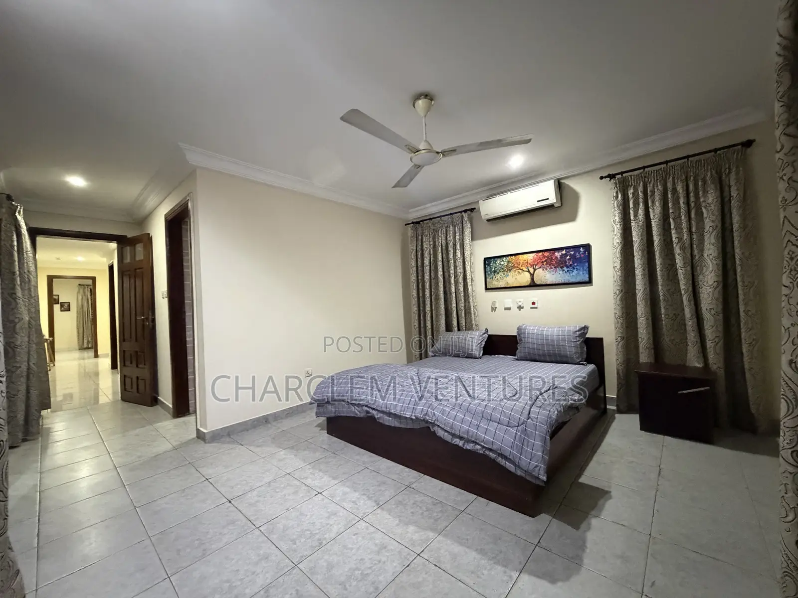 Furnished 3bdrm Apartment in Charclem Ventures, East Legon for rent