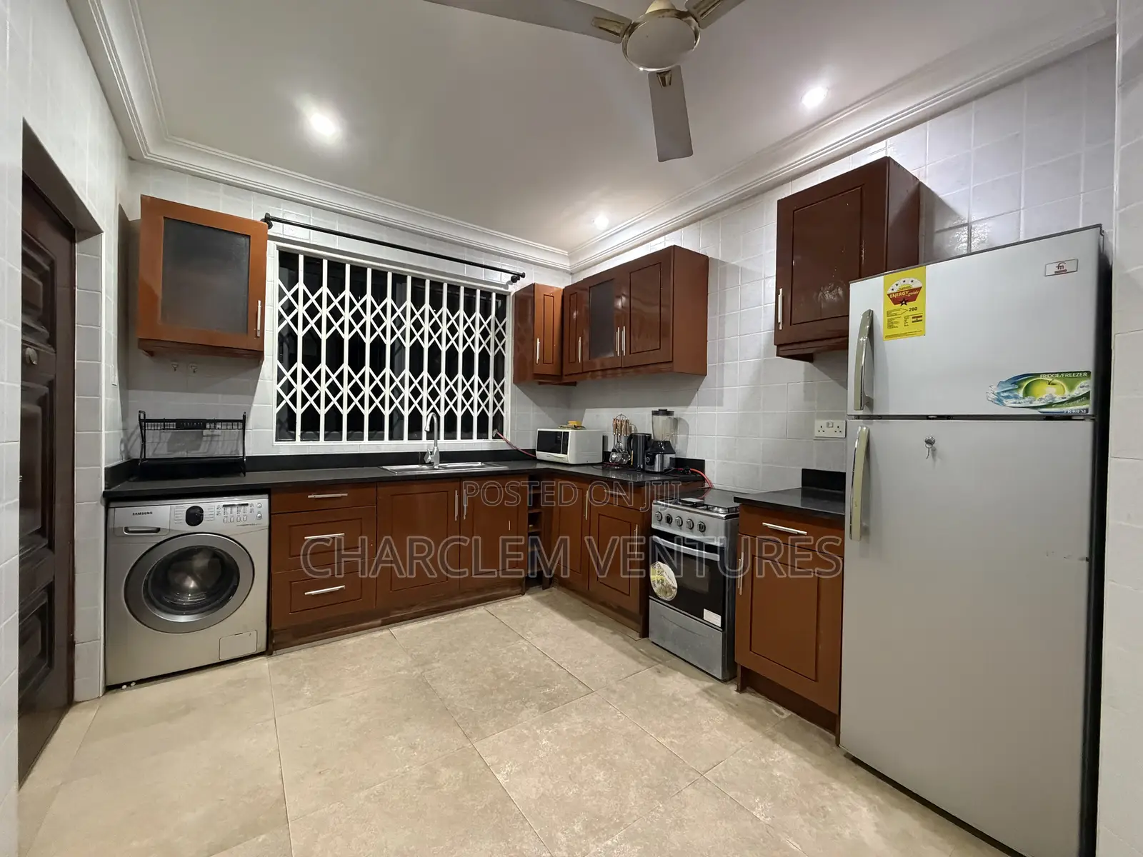Furnished 3bdrm Apartment in Charclem Ventures, East Legon for rent