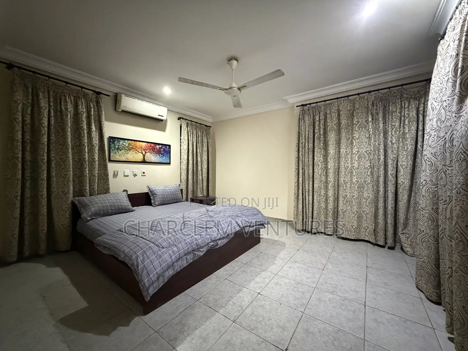 Furnished 3bdrm Apartment in Charclem Ventures, East Legon for rent