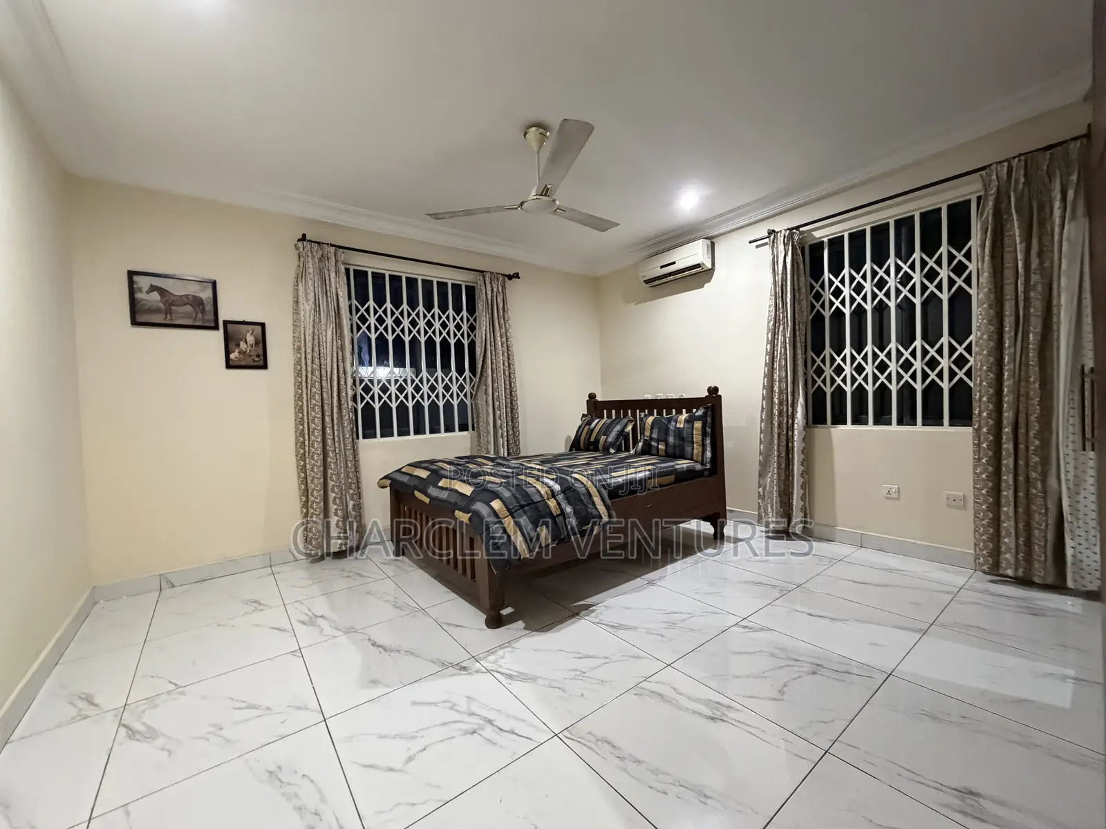 Furnished 3bdrm Apartment in Charclem Ventures, East Legon for rent