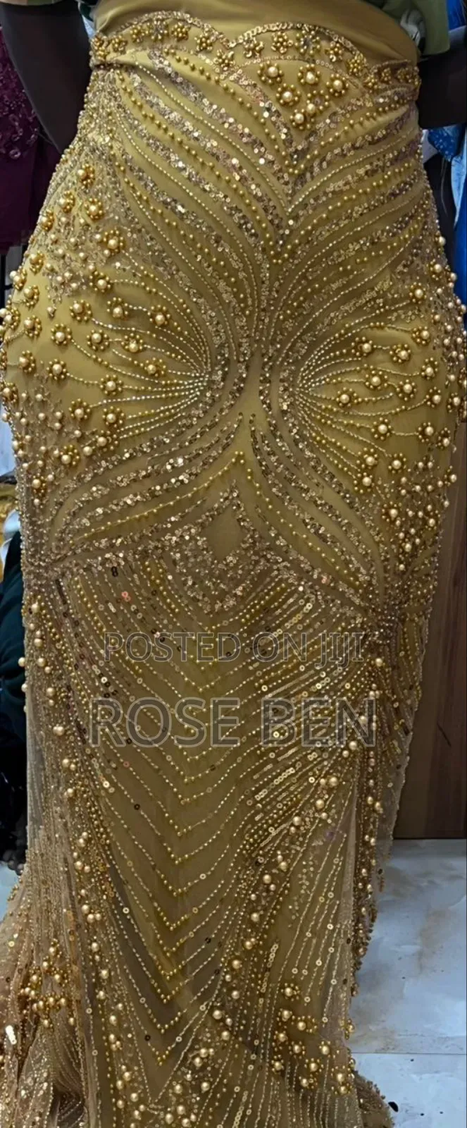 Luxury Beaded Lace