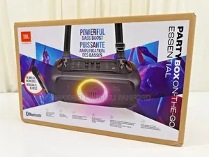 JBL Partybox on-the-Go Essential Portable Bluetooth Party Speaker