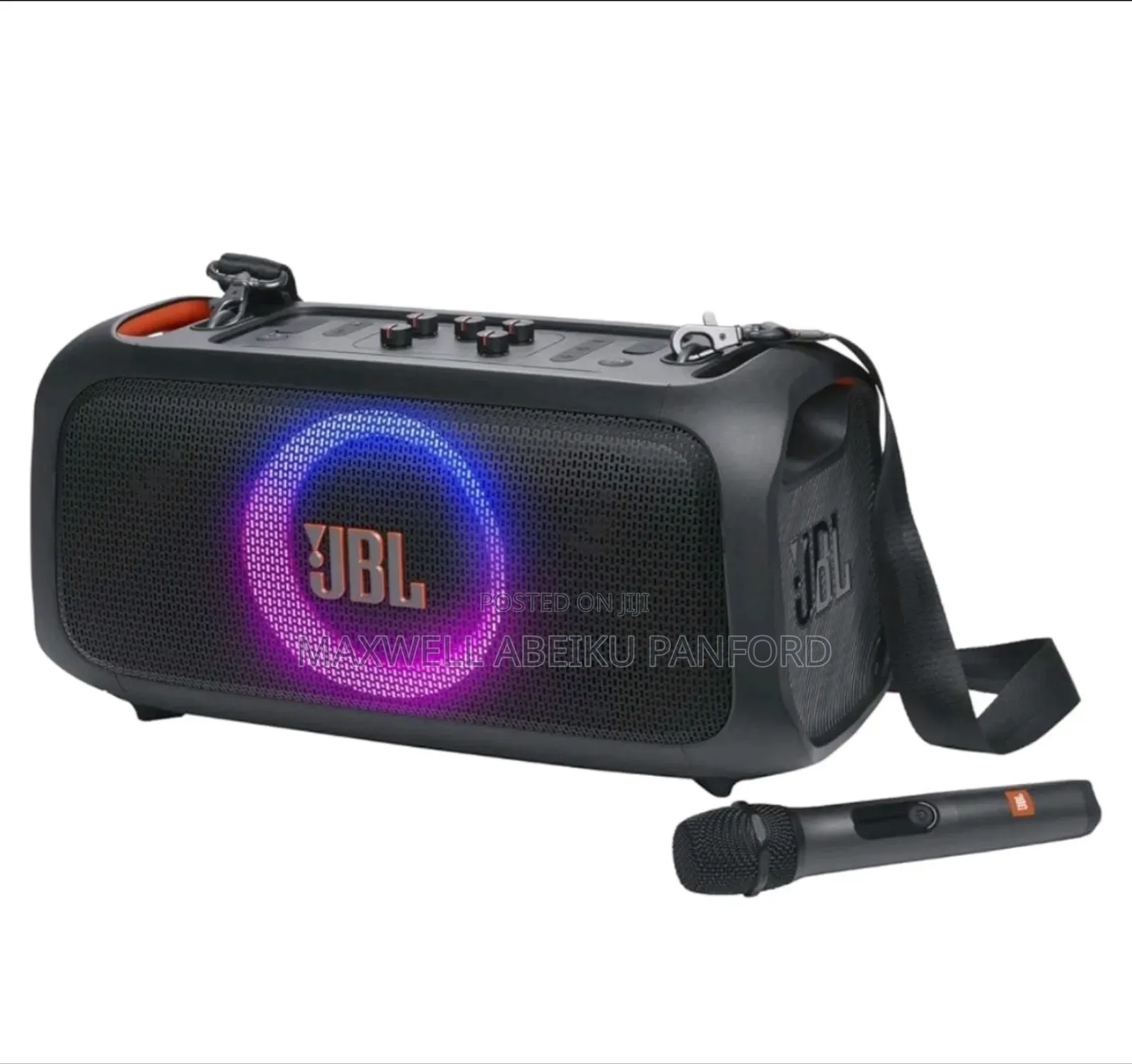 JBL Partybox on-the-Go Essential Portable Bluetooth Party Speaker