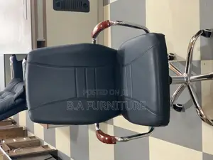 Office Chair With Wooden Handle
