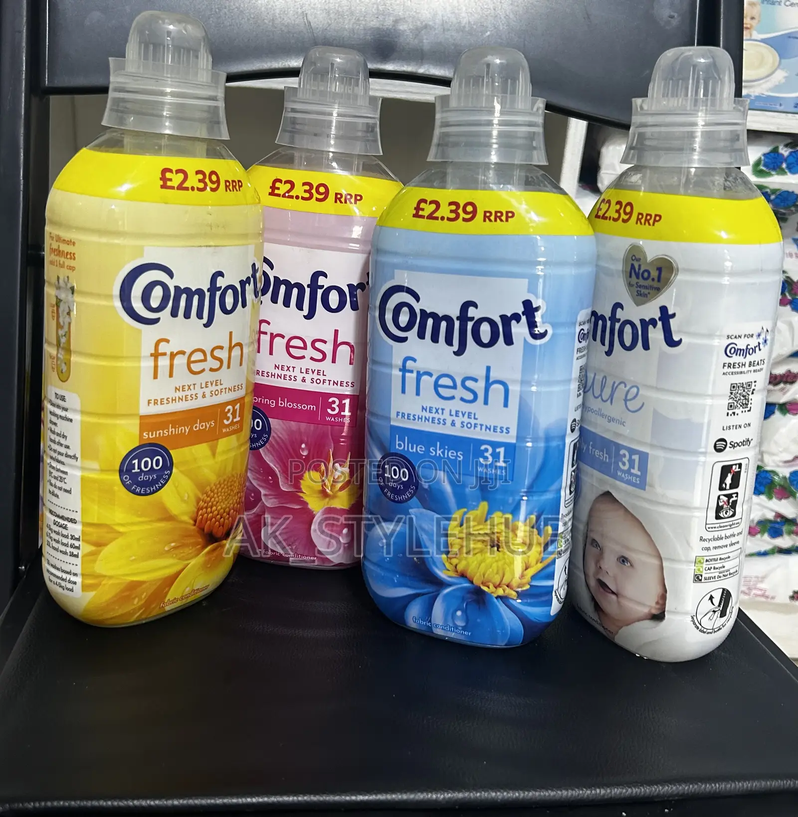 Comfort Fabric Softener After Wash