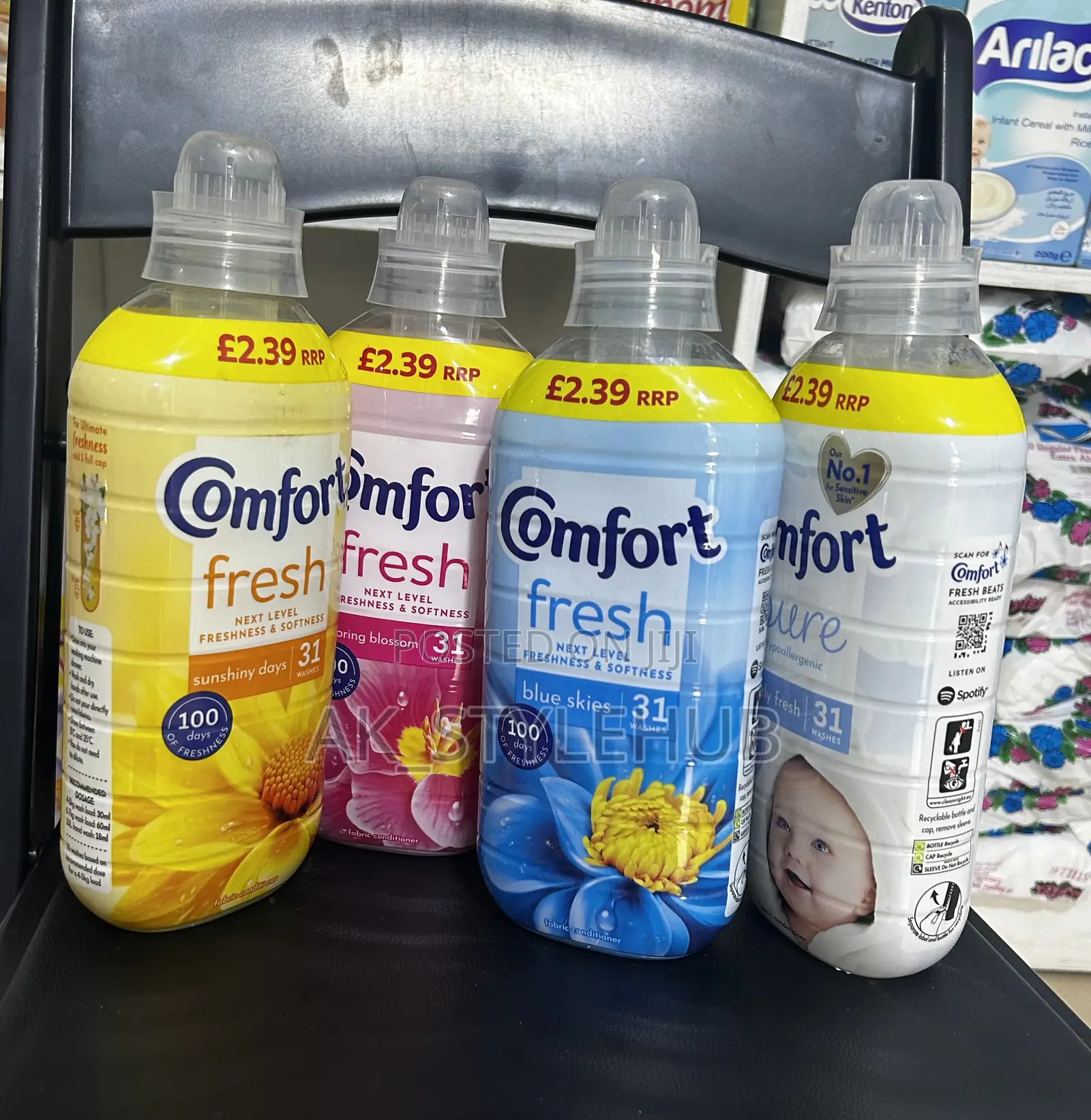 Comfort Fabric Softener After Wash