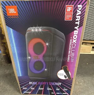 JBL Partybox Club 120, Portable Party Speaker With Mic