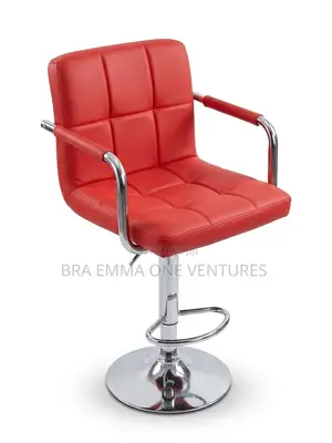 Hot Red Executive Bar Chairs – Fast Delivery