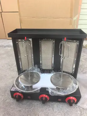 Shawarma Machine 3 Burner Gas