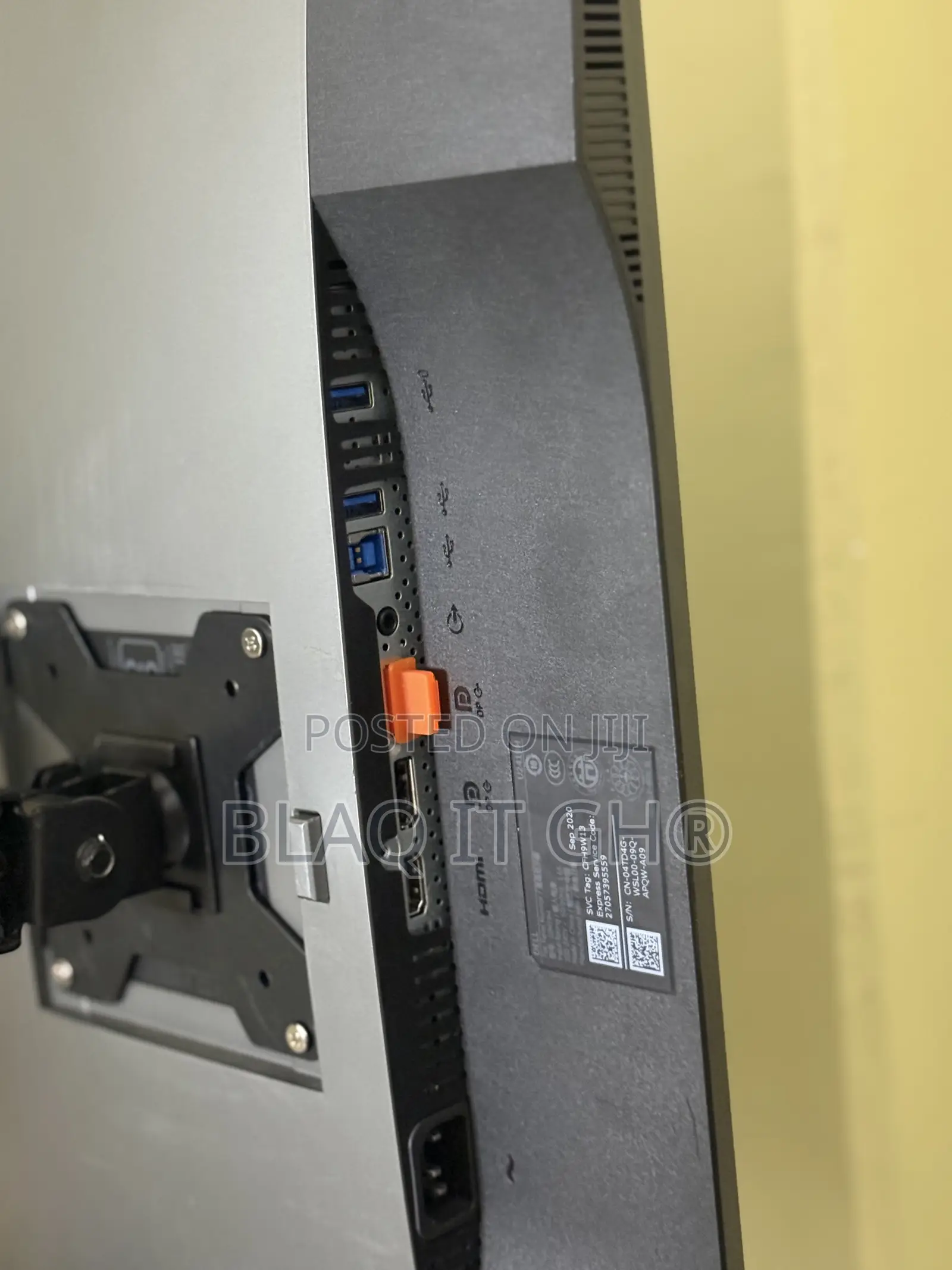 Dual 24 Inches FHD Dell Monitors With Stand