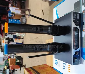 Max Dh-766 Uhf 2in1 Wireless Microphone System