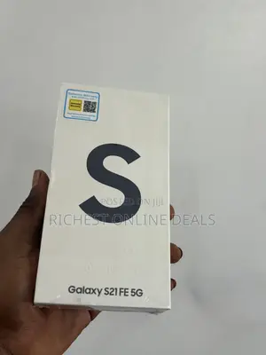 New Samsung Galaxy S21 FE 5G 128 GB Black