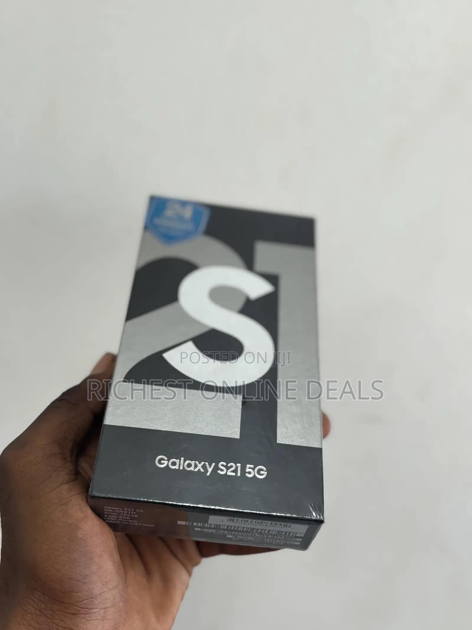 New Samsung Galaxy S21 5G 128 GB Black