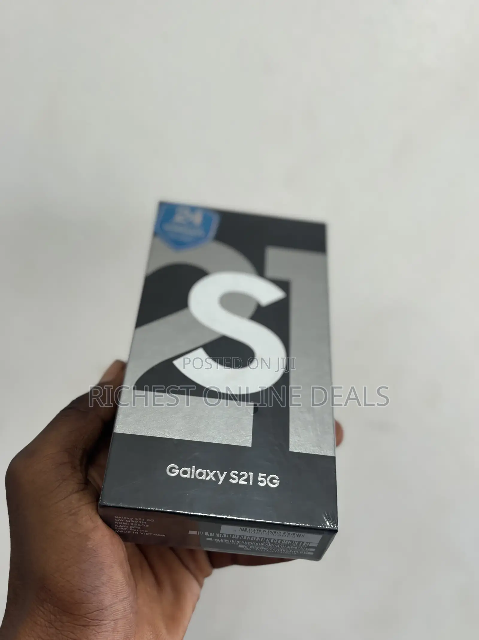 New Samsung Galaxy S21 5G 128 GB Black
