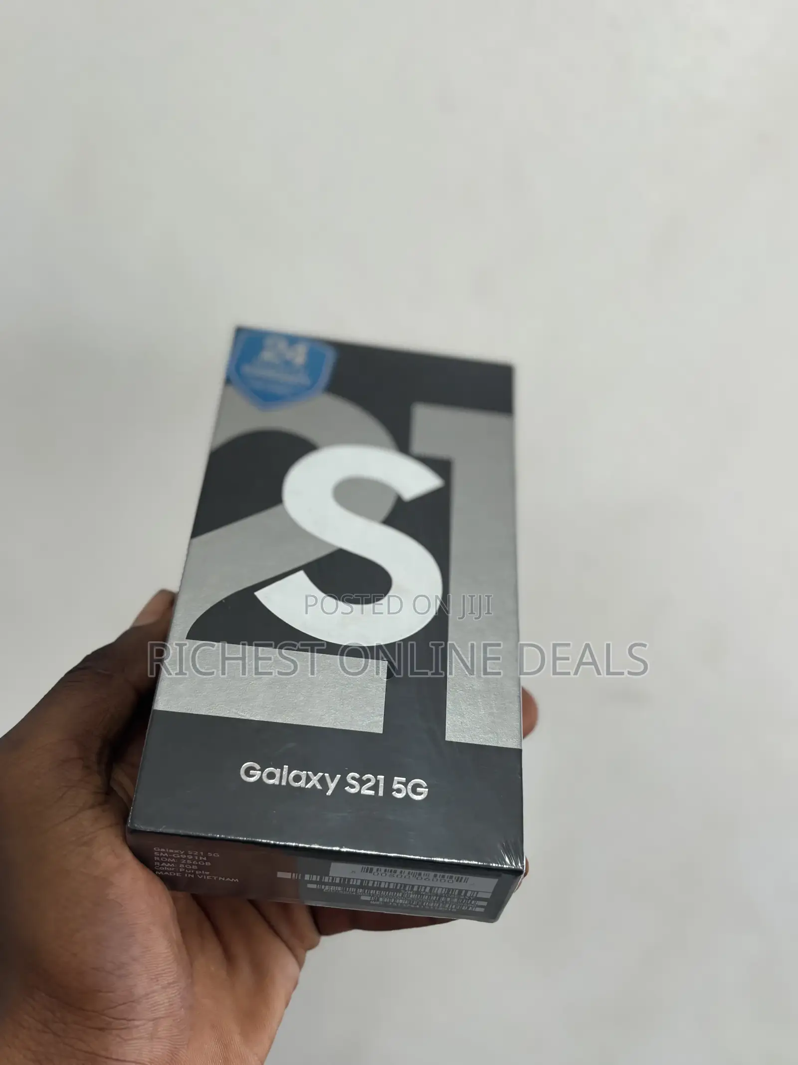 New Samsung Galaxy S21 5G 128 GB Black