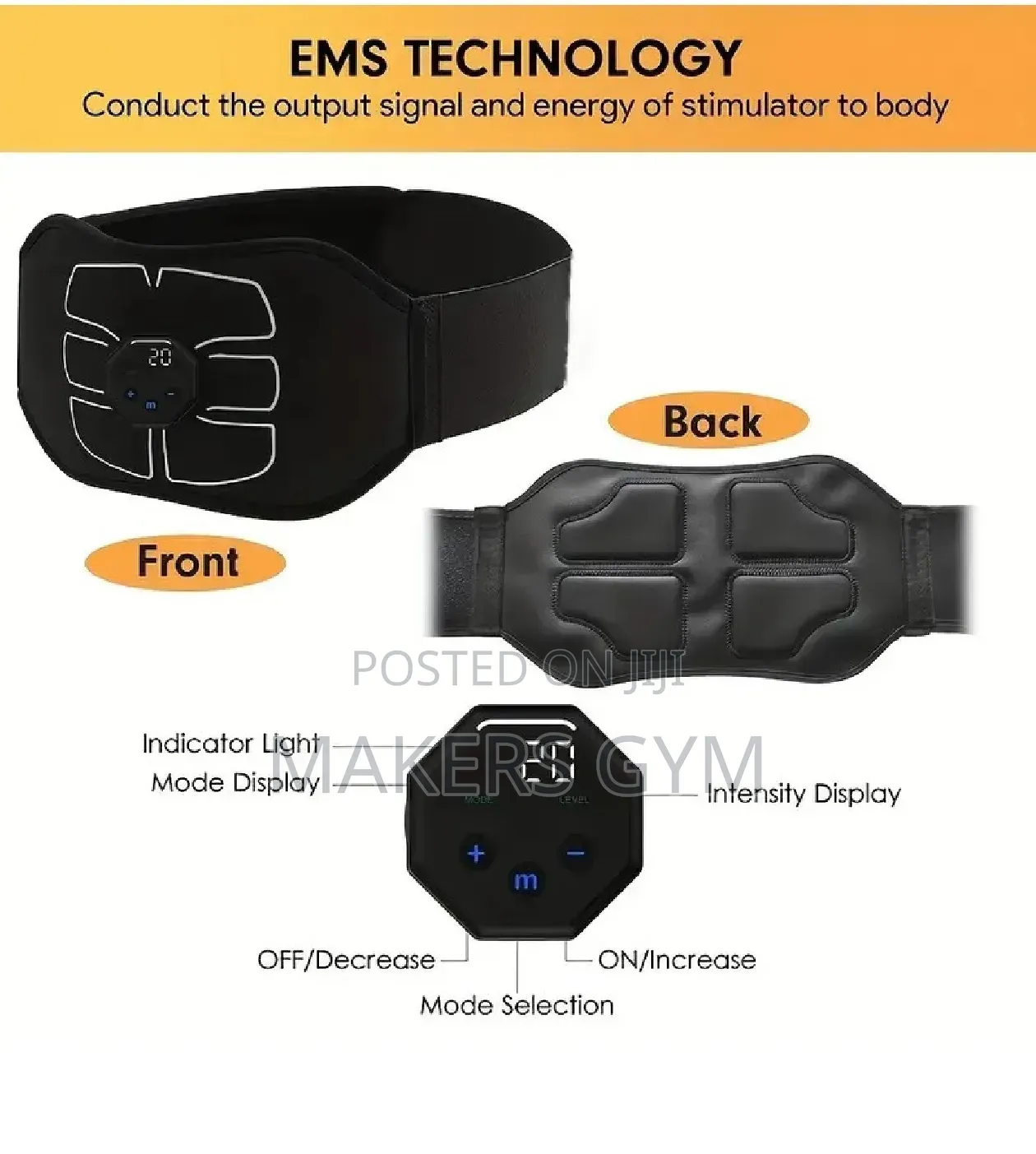 Muscle Stimulator Abs Trainer(Massager)
