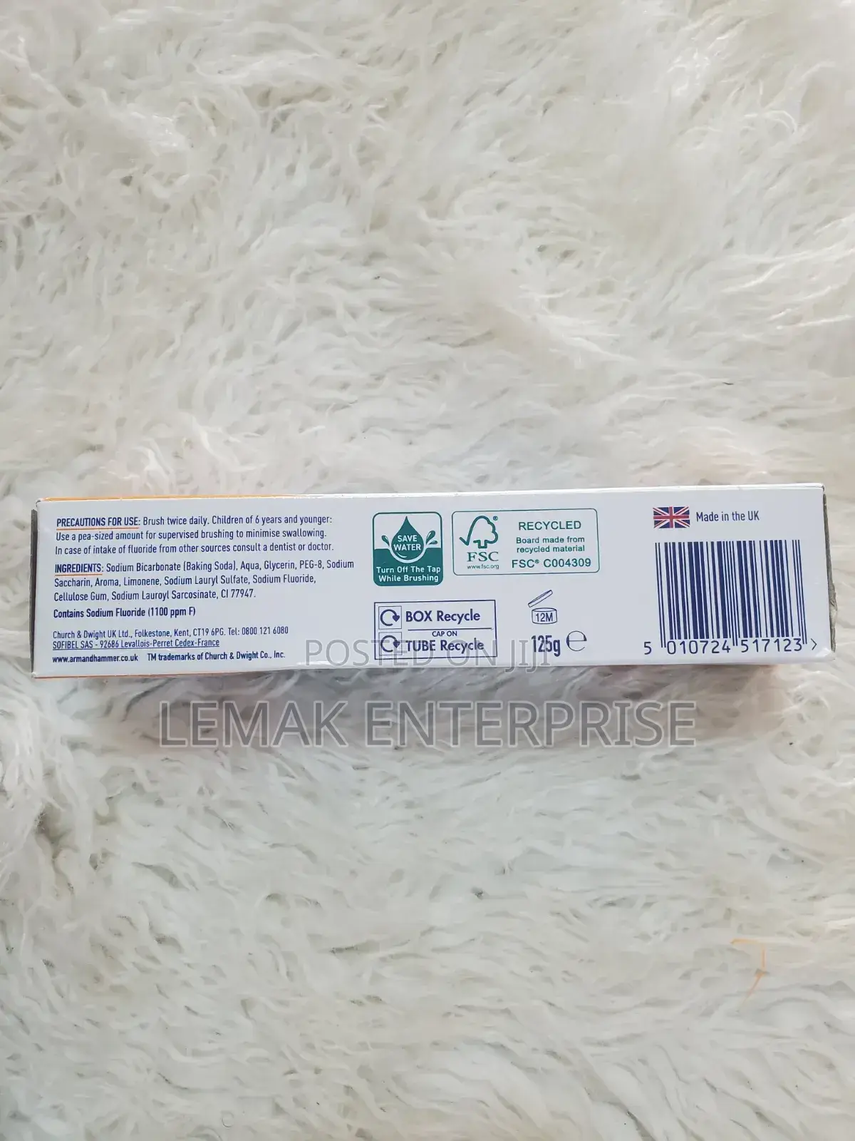 Arm Hammer Extra White Baking Soda Toothpaste