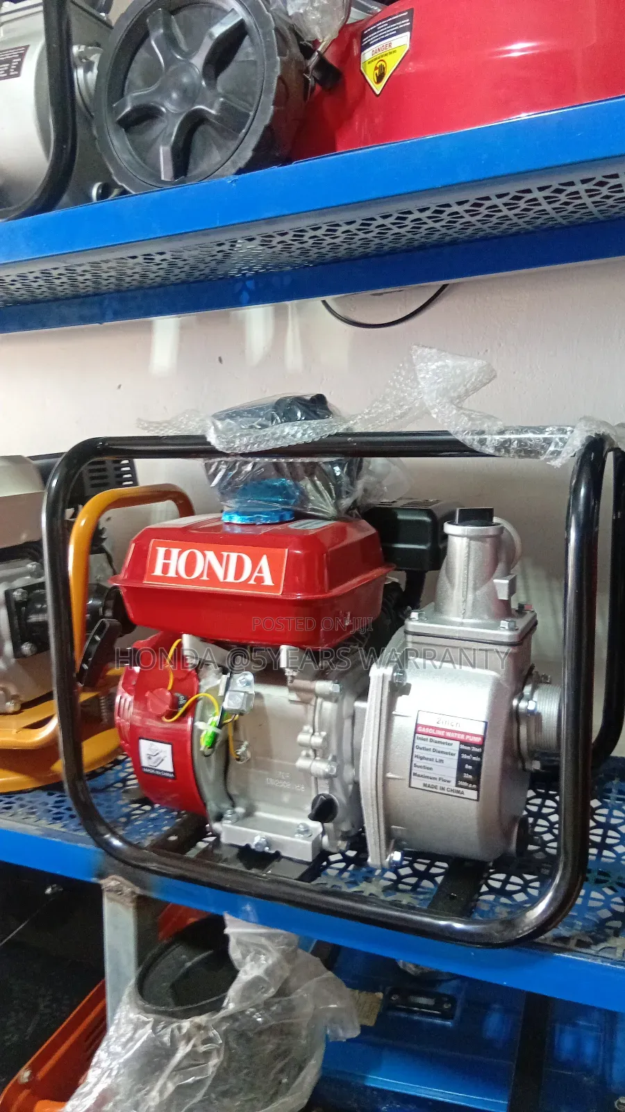 Honda 7.5hp 2" Water Pump – High Output Machine