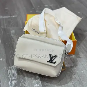 Louis Vuitton Monogram Macassar S Lock Messenger Bag