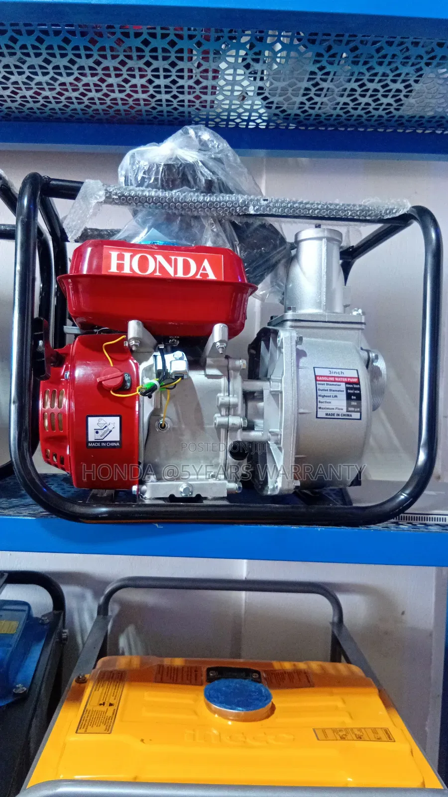 High Performance Honda 7.5hp 3” Water Pump – Built Tough