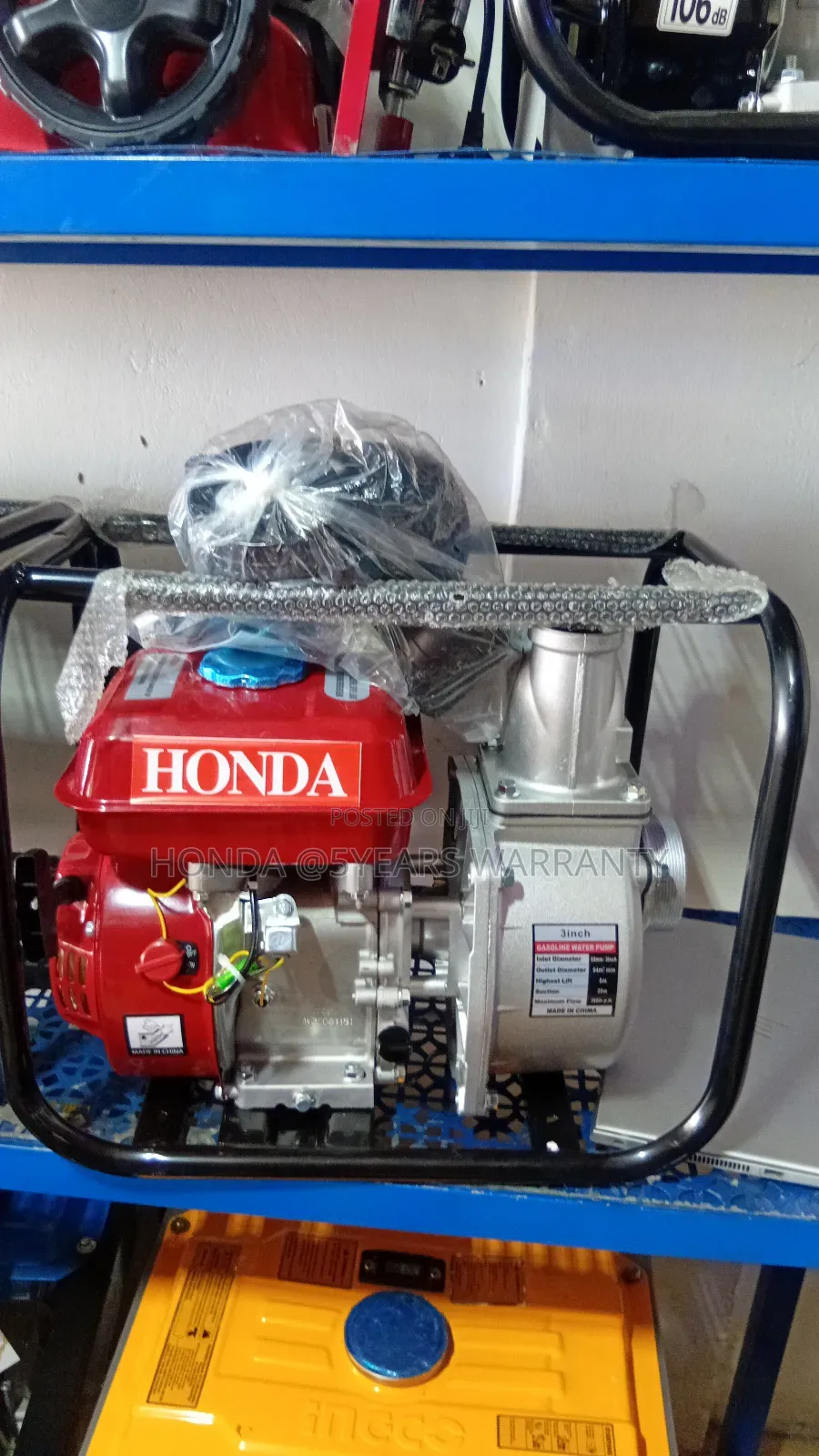 Honda 7.5hp 3-Inch Water Pump – Engineered for Power