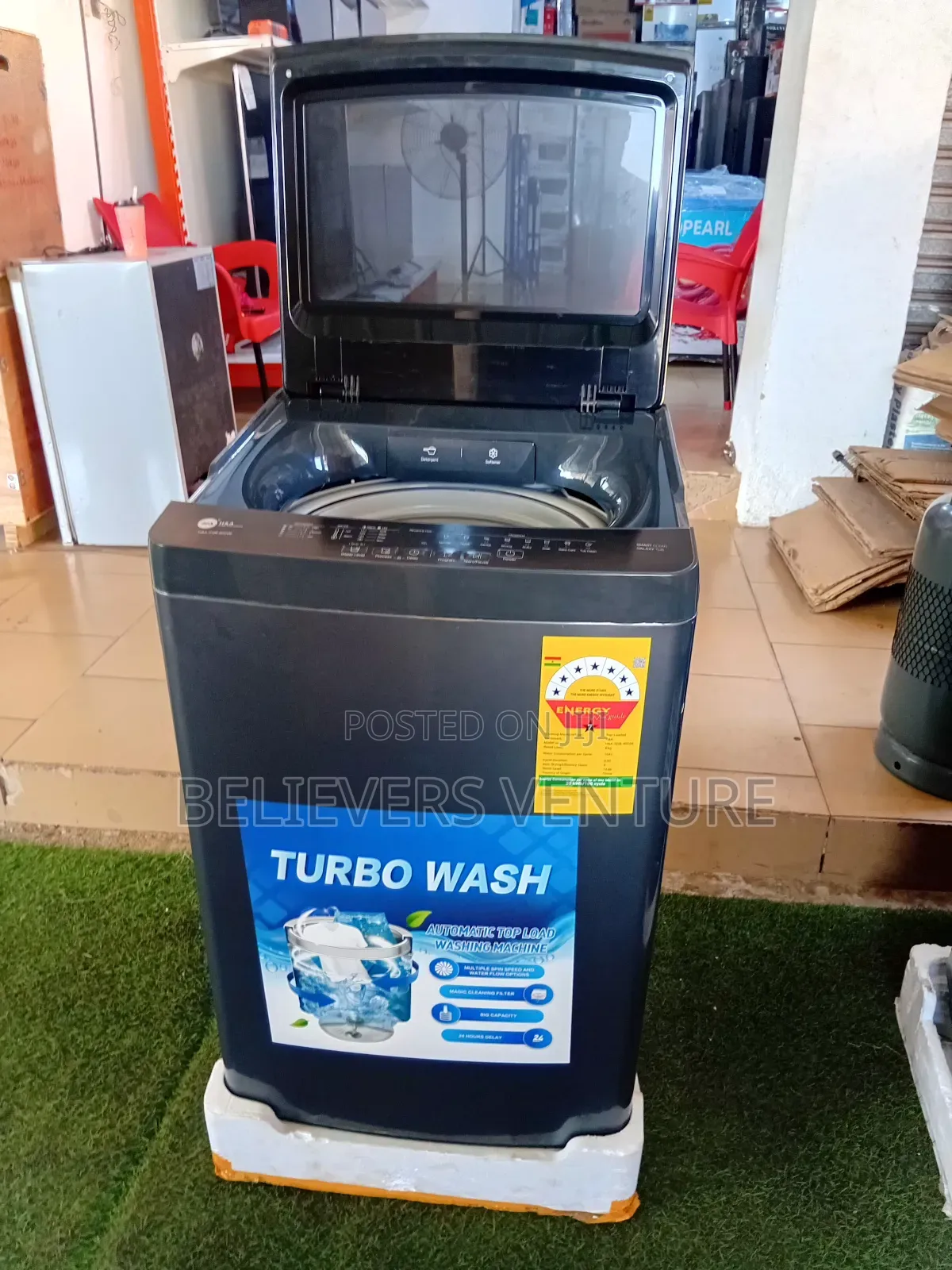 H Appliances Washing Machine Top Load 10kg Sm-10kg