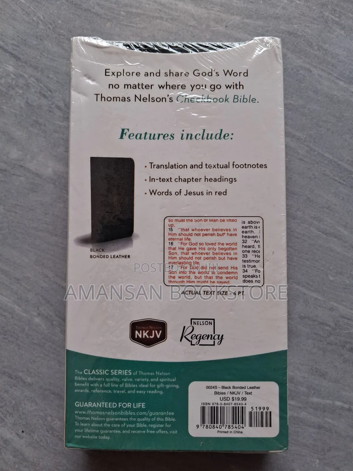 NKJV Checkbook Bible