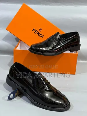 Executive Fendi Mirror Black Shoe
