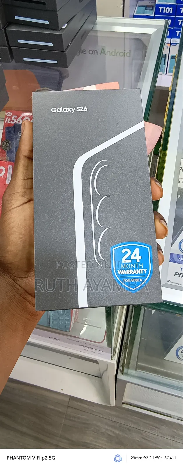 New Samsung Galaxy s26 256 GB Gray