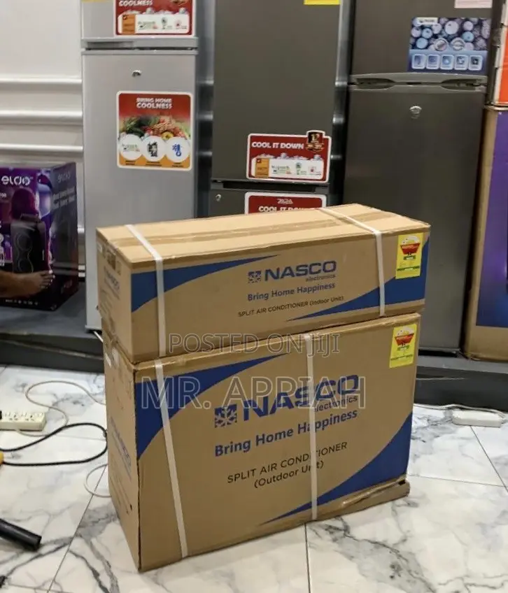 Get Nasco 1.5hp Split Type Inverter Air Conditioner(White)