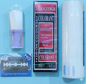 Neck Brush + Colorant Dye + Dorco Blade +Neck Roll