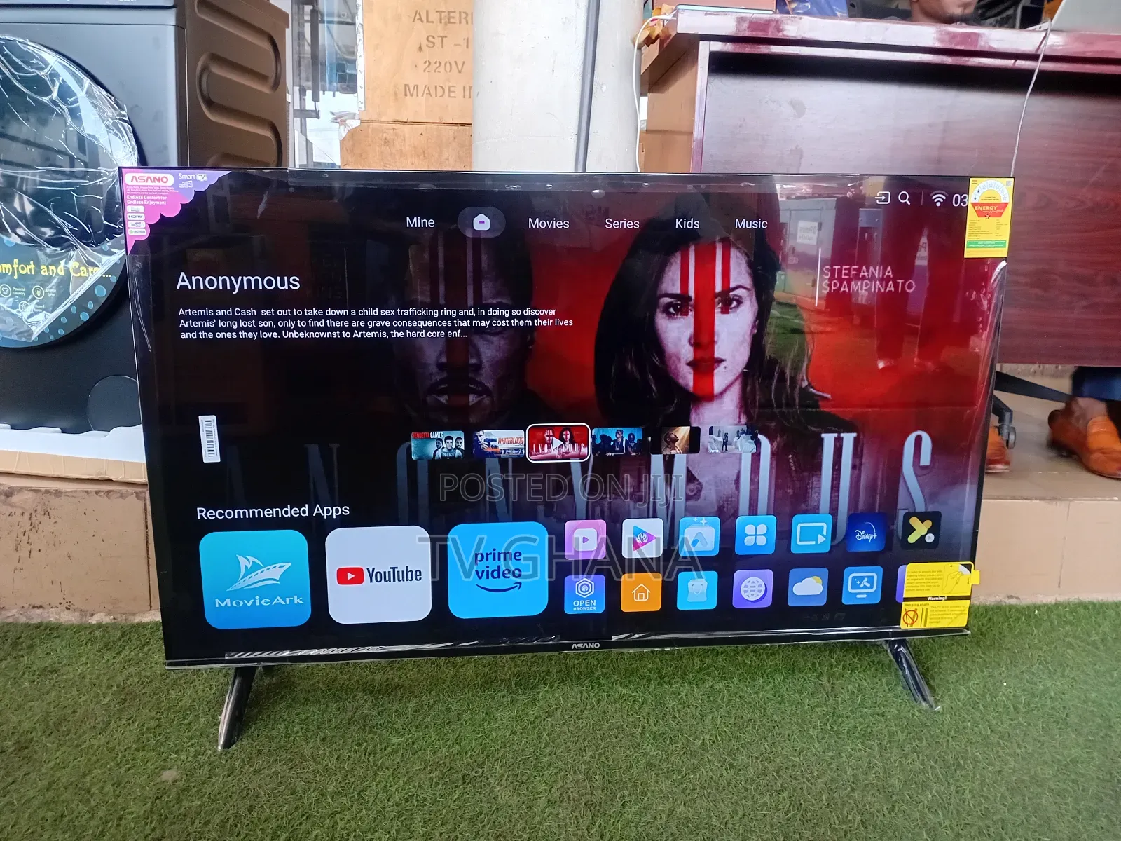 Asano 50 Inch Smart Tv, Visuals That Bring Life to Your Home Asano 50