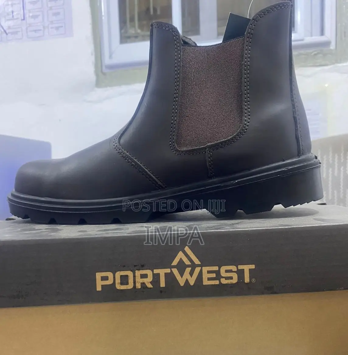 Fw51 - Steel Leather Dealer Boot S1p Fo Sr