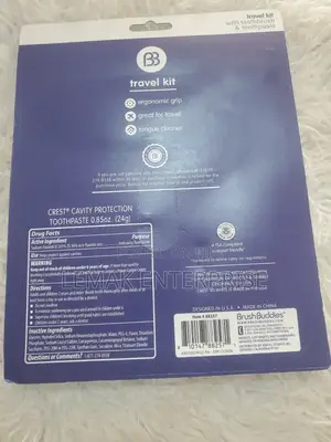 Toothbrush /Toothpaste By Crest
