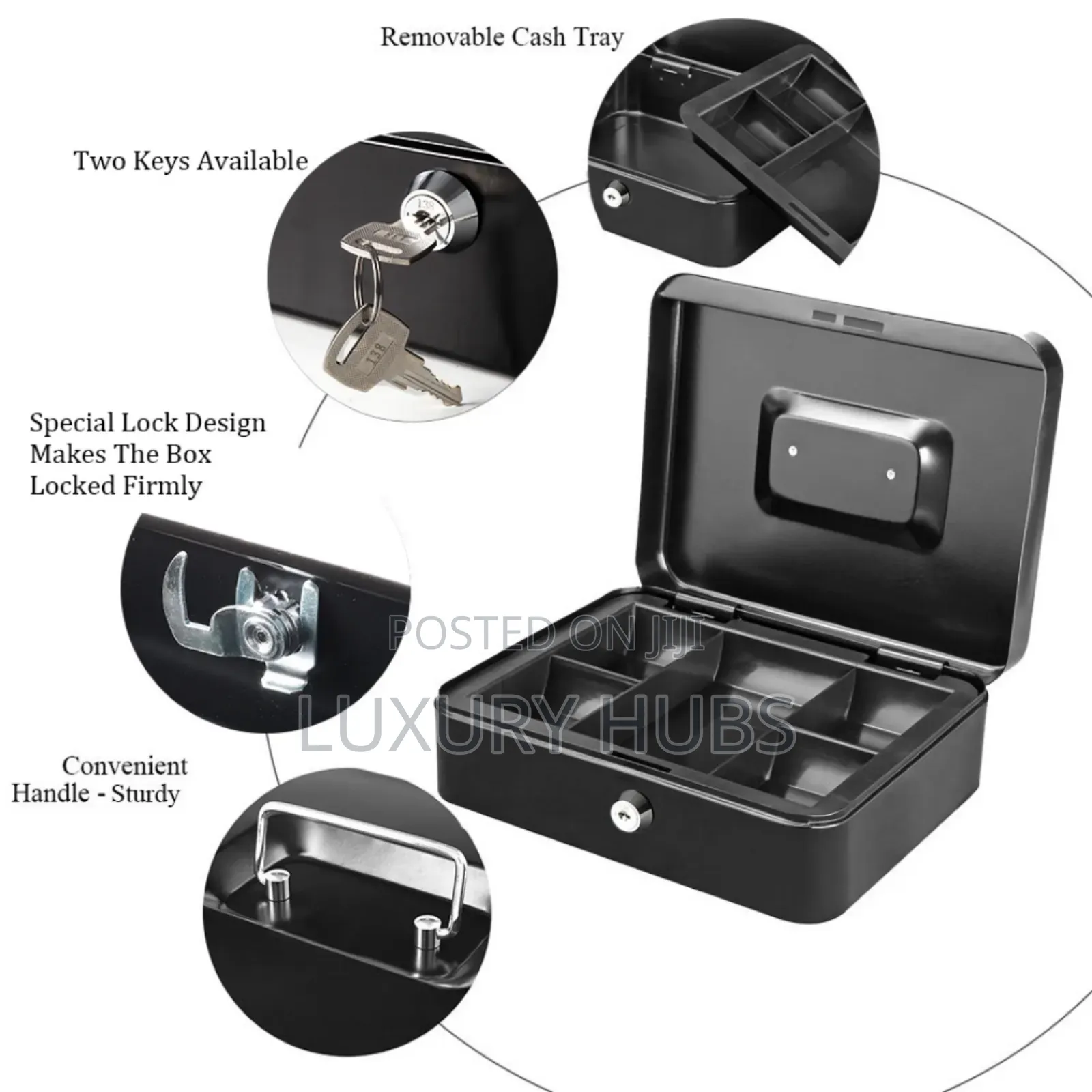 Cash Box for Home/Office/Hotel