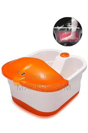 Foot Spa With Massaging Foot Rollers