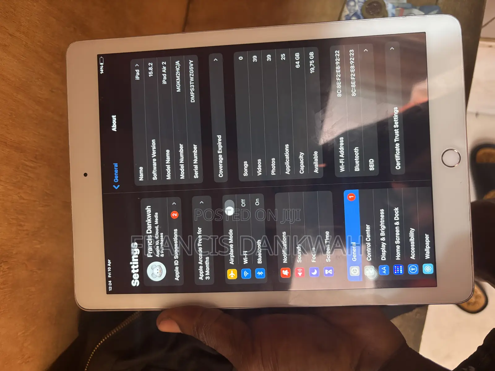 Apple iPad Air 2 64 GB Gray