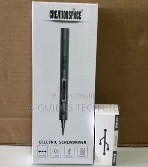 Creationspace Mini Electric Screwdriver Set 20-in-1