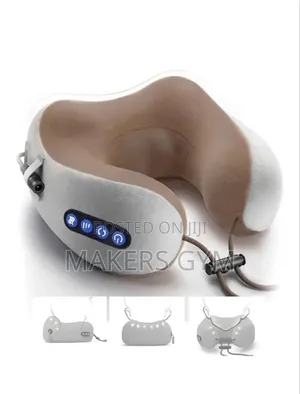 U-Shaped Pillow Portable Electric Neck Shoulder Cervical Massager
